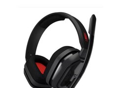 Casti Gaming Logitech ASTRO A10 Gri/Rosu, Microfon integrat